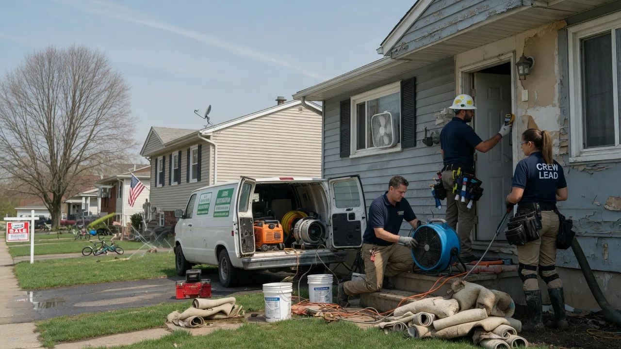 Flood Cleanup in Coalmont, IN near me